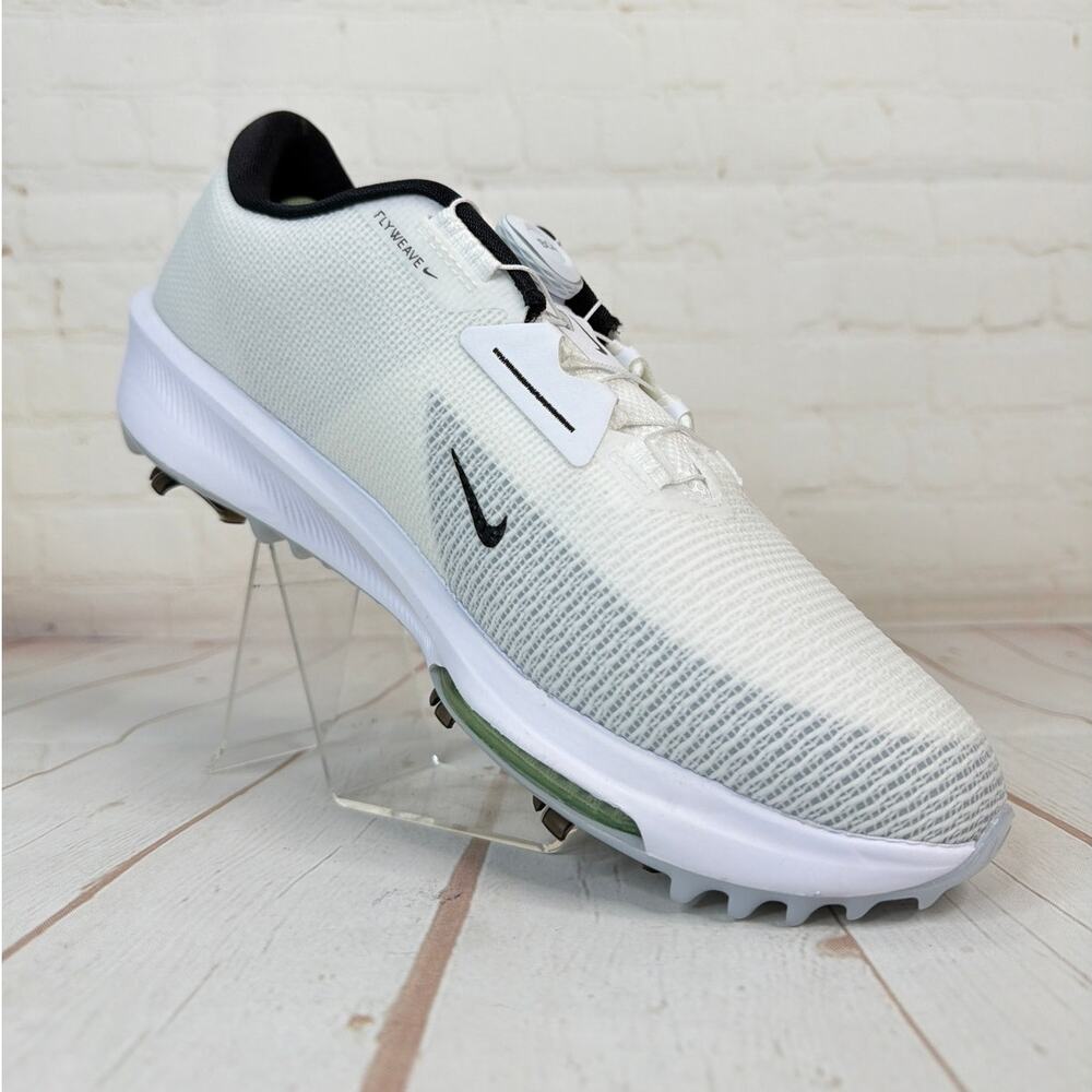Nike Infinity Tour BOA 2 White Pure Platinum Golf Shoes Mens Size 10W FN6730-100 - Picture 2 of 10